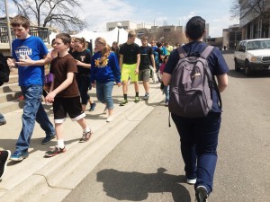 Thousands of elementary, middle, and high school students crowd UW-Madison’s Engineering Mall April 16 to April 18 for the Engineering EXPO to experience the field in innovative ways.  