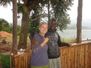 Andrea Vogel served in the Peace Corps in Uganda teaching English.  Source: Andrea Vogel